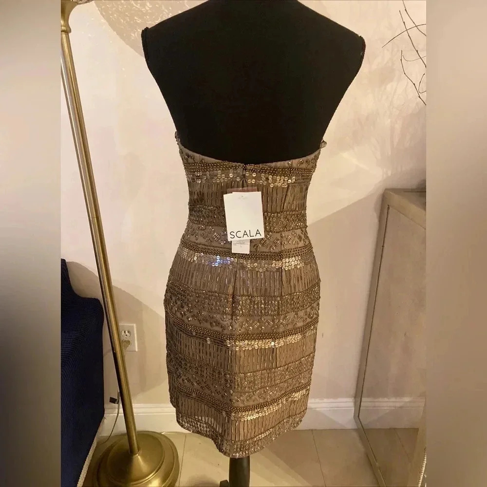 Scala sequin dress size 4 NWT NWT - image 5
